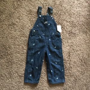 OshKosh 24 M Boys Denim Overalls